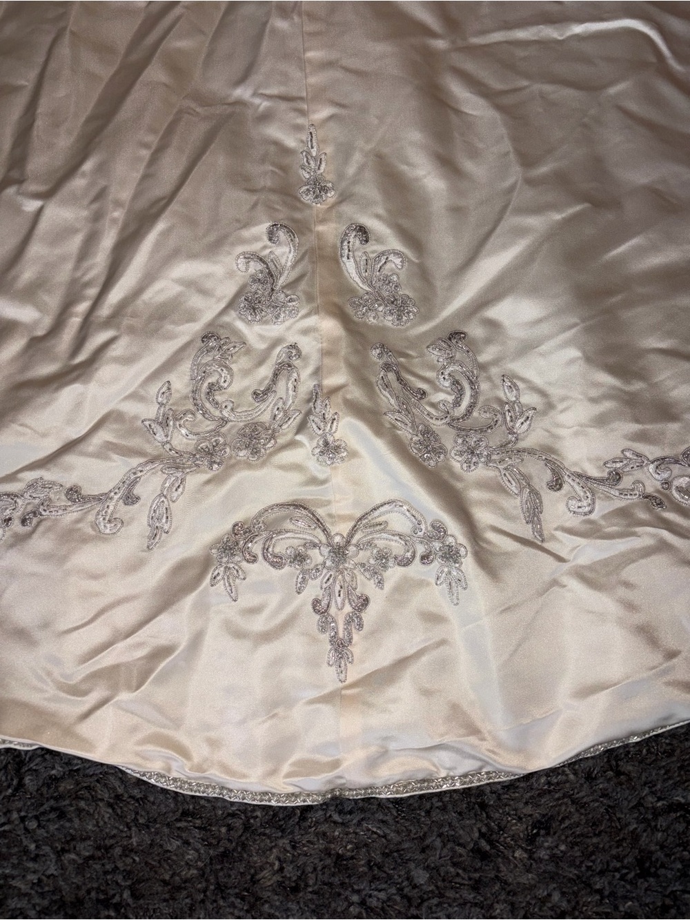 Vintage 2002 Eve of Milady Style 4117 Wedding Gown. Size 12 unaltered - Picture 10 of 14
